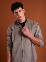 Load image into Gallery viewer, Gray Corduroy Shirt