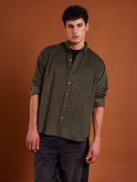 Load image into Gallery viewer, Olive Corduroy Shirt