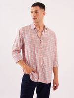 Load image into Gallery viewer, Relaxed Fit Checked Shirt