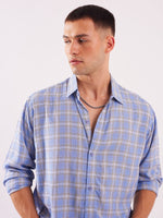 Load image into Gallery viewer, Relaxed Fit Checked Shirt