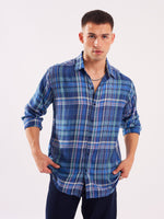 Load image into Gallery viewer, Relaxed Fit Checked Shirt