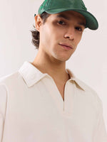 Load image into Gallery viewer, Off White Terry Polo T-shirt