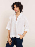 Load image into Gallery viewer, White Daisy Pullover