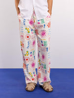 Load image into Gallery viewer, Sun & the Sea Linen Pull-on Pants
