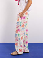 Load image into Gallery viewer, Sun & the Sea Linen Pull-on Pants