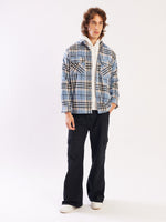 Load image into Gallery viewer, Relaxed Fit Plaid Shacket