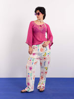 Load image into Gallery viewer, Sun & the Sea Linen Pull-on Pants