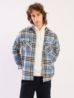 Load image into Gallery viewer, Relaxed Fit Plaid Shacket