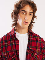 Load image into Gallery viewer, Relaxed Fit Plaid Shacket