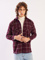 Load image into Gallery viewer, Relaxed Fit Plaid Shacket