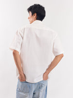 Load image into Gallery viewer, White Dobby Textured Shirt