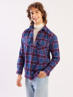 Load image into Gallery viewer, Relaxed Fit Plaid Shacket