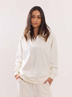 Load image into Gallery viewer, Off White Terry Polo T-shirt