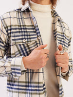 Load image into Gallery viewer, Relaxed Fit Plaid Shacket