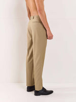 Load image into Gallery viewer, Khaki Straight Fit Trousers