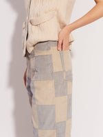 Load image into Gallery viewer, Patchwork Corduroy Trousers