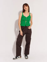 Load image into Gallery viewer, Brown Cargo Trousers