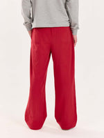 Load image into Gallery viewer, Loose Fit Red Sweatpants