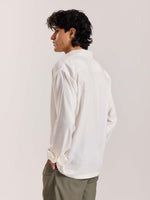 Load image into Gallery viewer, Off White Drape Shirt