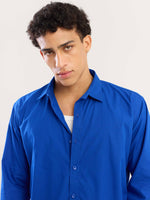 Load image into Gallery viewer, Electric Blue Poplin Shirt