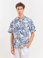 Load image into Gallery viewer, summer in greece printed shirt for men