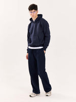 Load image into Gallery viewer, Loose Fit Navy Blue Sweatpants