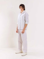 Load image into Gallery viewer, Pista Striped Holiday Shirt