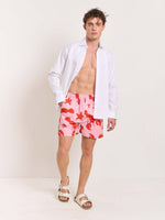 Load image into Gallery viewer, Lobster Printed Poplin Shorts