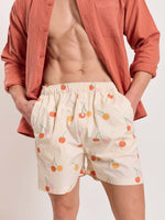 Load image into Gallery viewer, Cherry Printed Poplin Shorts