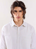 Load image into Gallery viewer, Pista Striped Holiday Shirt