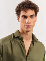 Load image into Gallery viewer, Green Drape Shirt