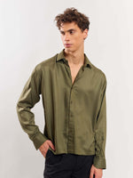 Load image into Gallery viewer, Green Drape Shirt