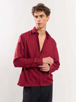 Load image into Gallery viewer, Cherry Red Drape Shirt