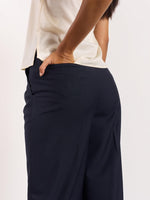 Load image into Gallery viewer, Blue Baggy Fit Trousers