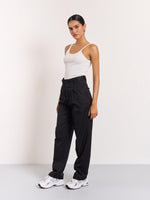 Load image into Gallery viewer, Black Tailored Trousers