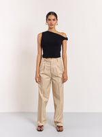 Load image into Gallery viewer, Beige Tailored Trousers
