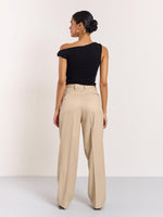 Load image into Gallery viewer, Beige Tailored Trousers