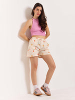 Load image into Gallery viewer, Cherry Printed Poplin Shorts