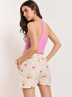 Load image into Gallery viewer, Cherry Printed Poplin Shorts