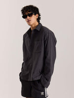 Load image into Gallery viewer, Dark Grey Gauze Holiday Shirt