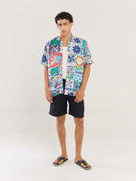 Load image into Gallery viewer, Coastal Tide Printed Shirt