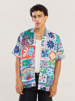 Load image into Gallery viewer, Coastal Tide Printed Shirt