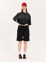 Load image into Gallery viewer, Black Sweatshorts