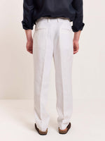 Load image into Gallery viewer, White Linen Trousers