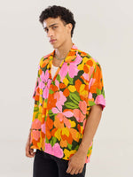 Load image into Gallery viewer, Citrus Bloom Wrinkled Shirt