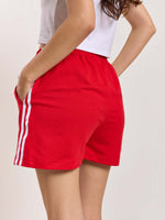 Load image into Gallery viewer, Red Terry Shorts