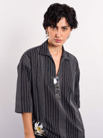 Load image into Gallery viewer, Black Kantha Pullover