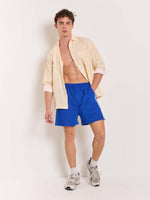 Load image into Gallery viewer, Blue Terry Shorts