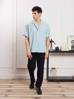 Load image into Gallery viewer, Green & White Knit Shirt