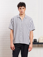 Load image into Gallery viewer, Black & White Knit Shirt